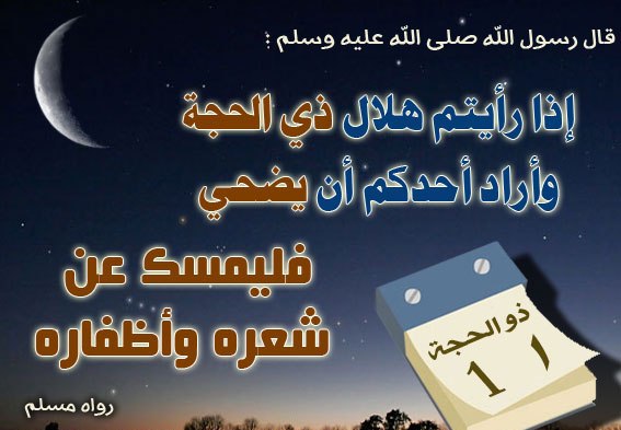 حكم الأخذ من شعر من أراد أن يضحي 